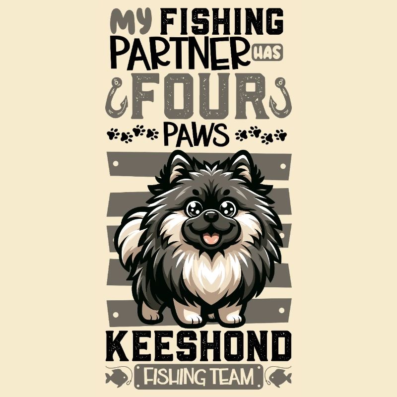 Fishing and Wolfspitz