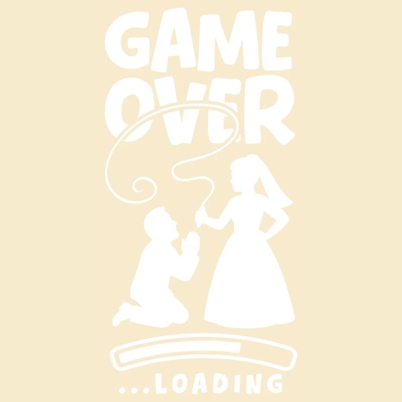 Game Over Hochzeit Ehepaar
