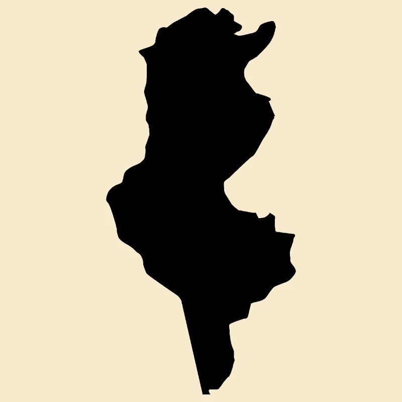 Carte de la Tunisie