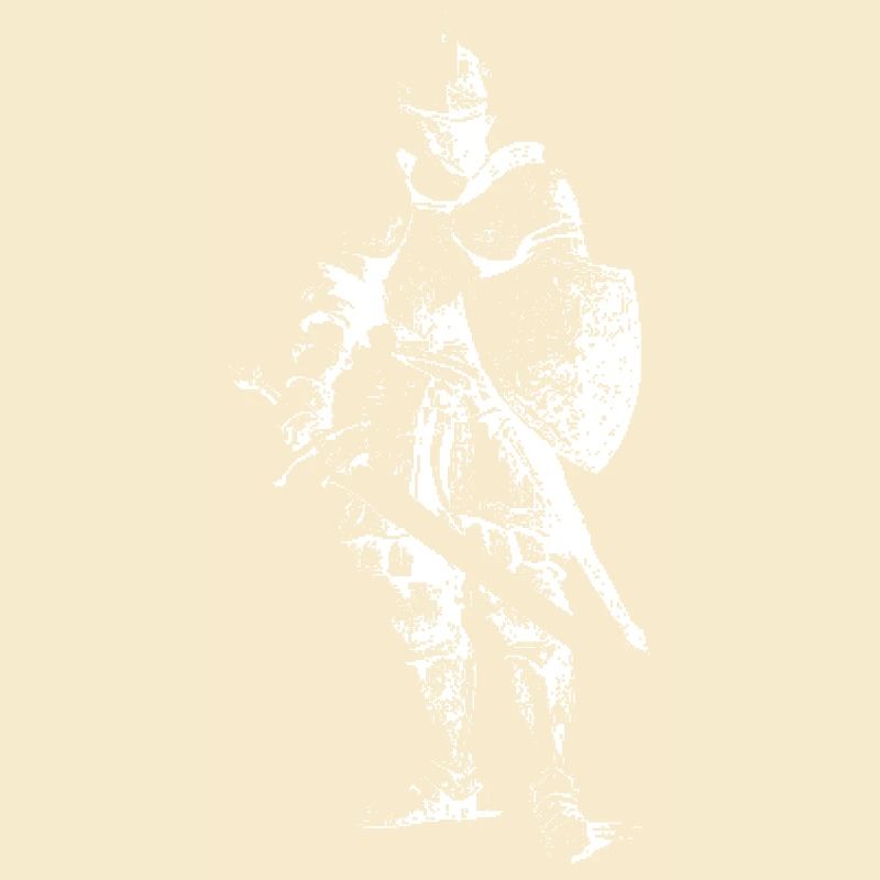Silhouette du Chevalier de Fer