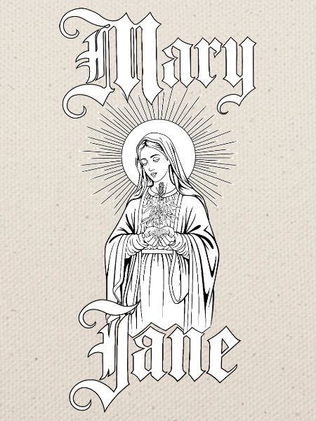 Mary-Jane-Gotik-Ikone