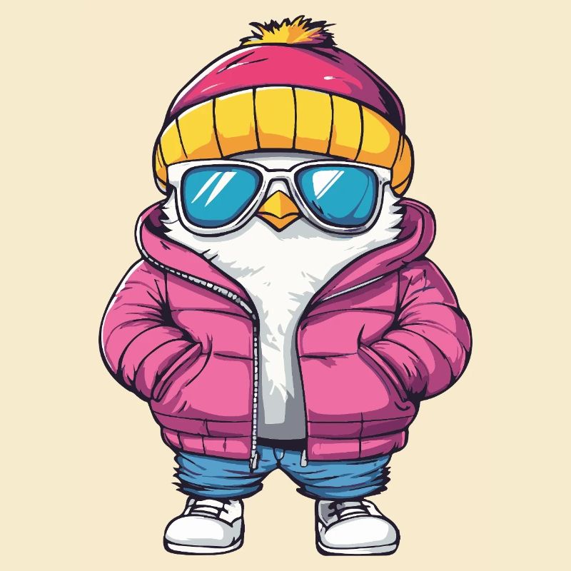 Dove Bird Cool Comic