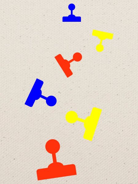 Joystick Gamer Bunt