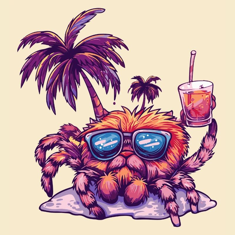 Tarantula Summer Beach Bande dessinée
