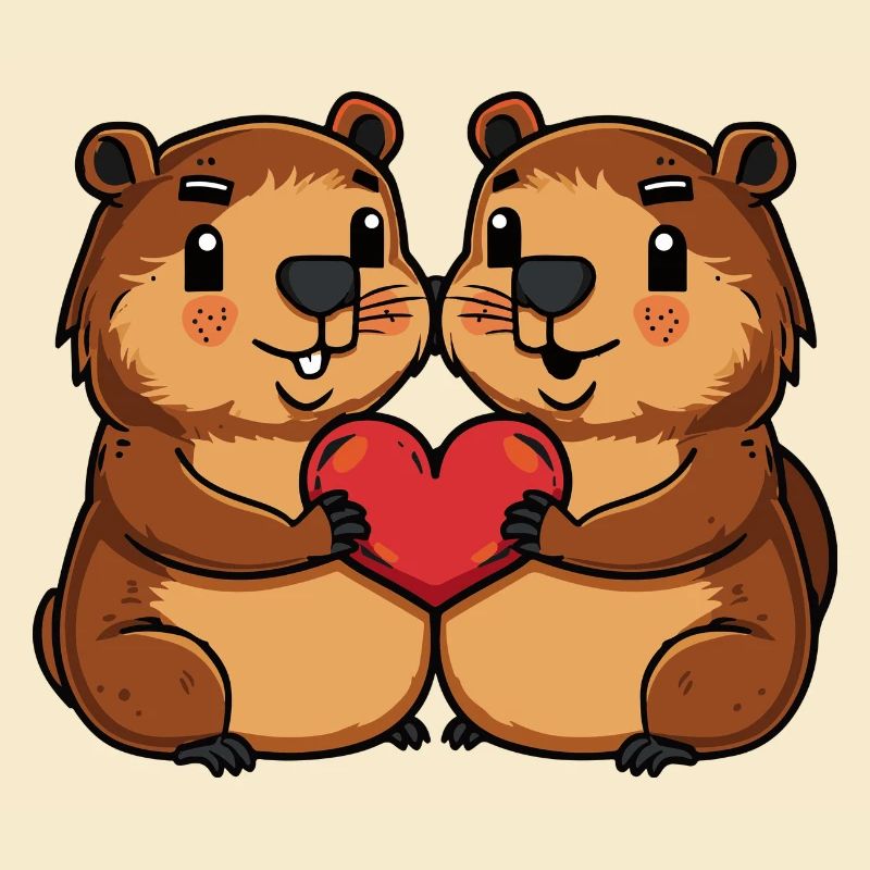 Biber Liebe Herz