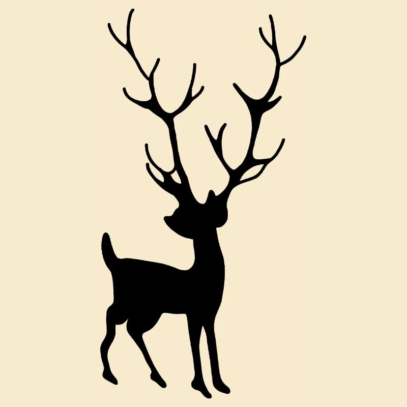 Hirsch Wald Geweih