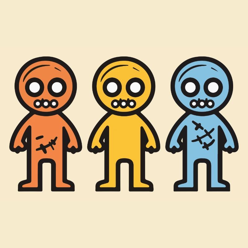 Zombies Halloween Mignon