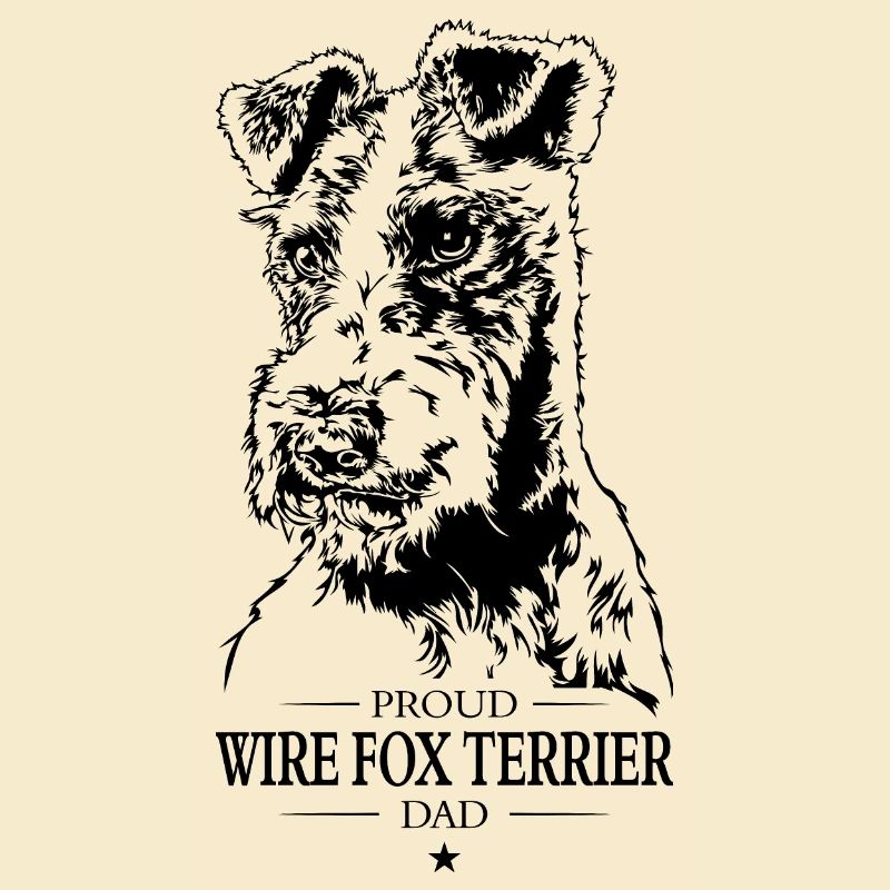 Wire Fox Terrier Dad Hunde Foxterrier Wilsigns