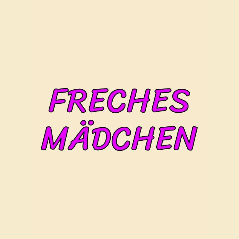 Freches Mädchen