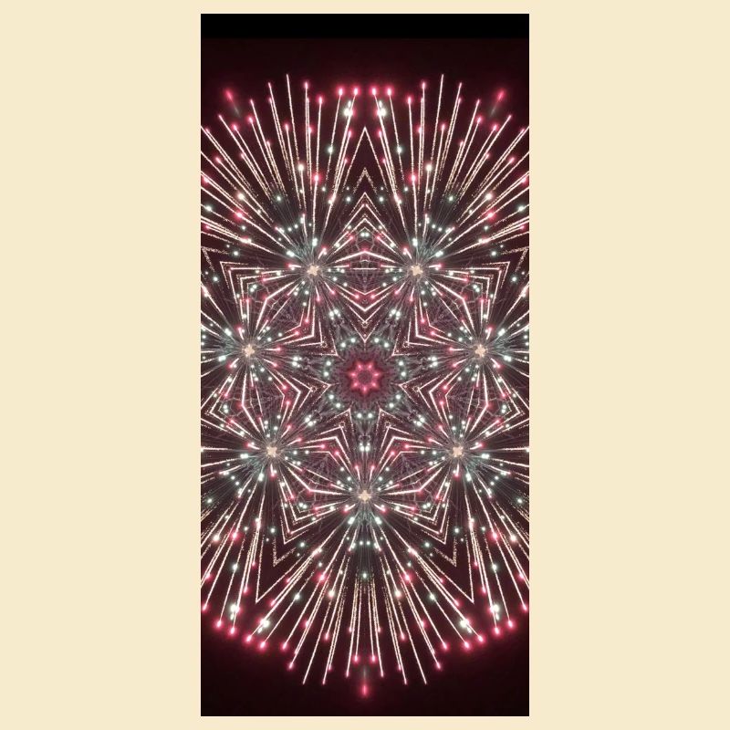 Mandala Feuerwerk