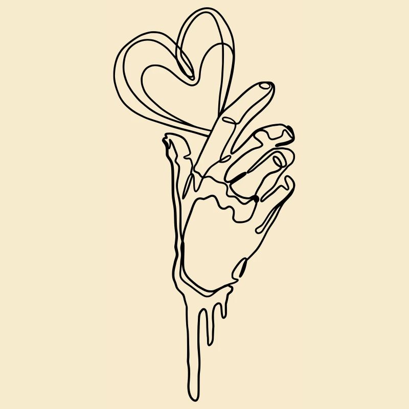 LOVE DRIP DRAWING