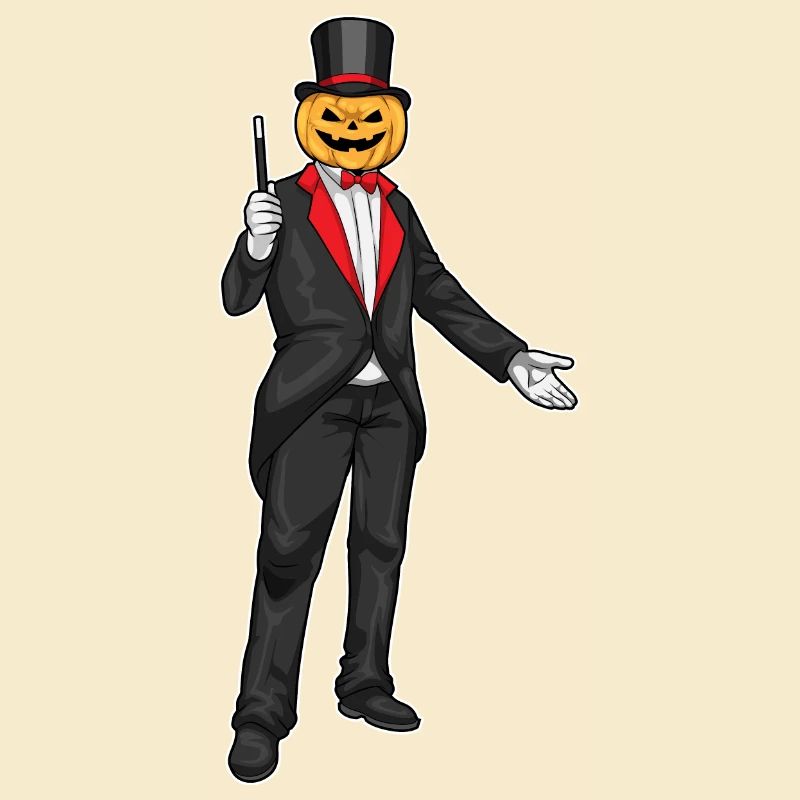 Jack O Lantern Halloween Wizard