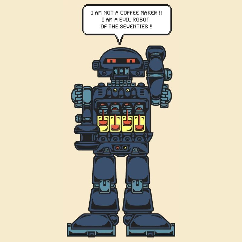 Battery-powered robot