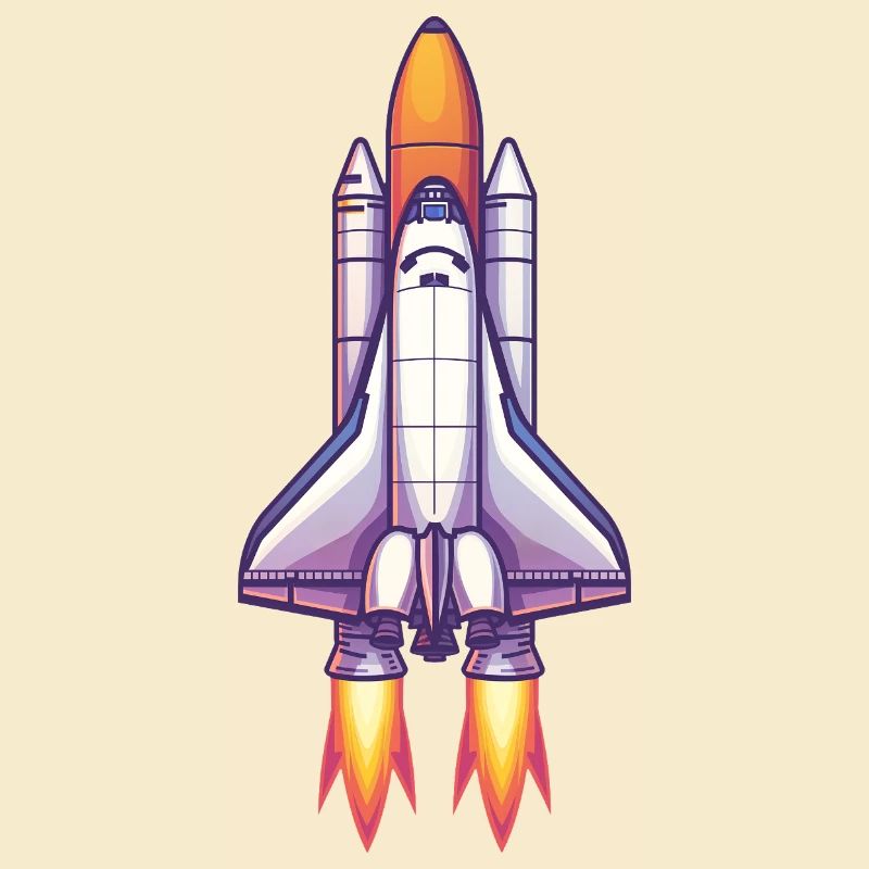 Cosmos Rocket Neon Edition