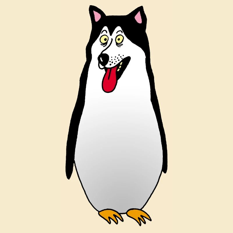Hund oder Pinguin?