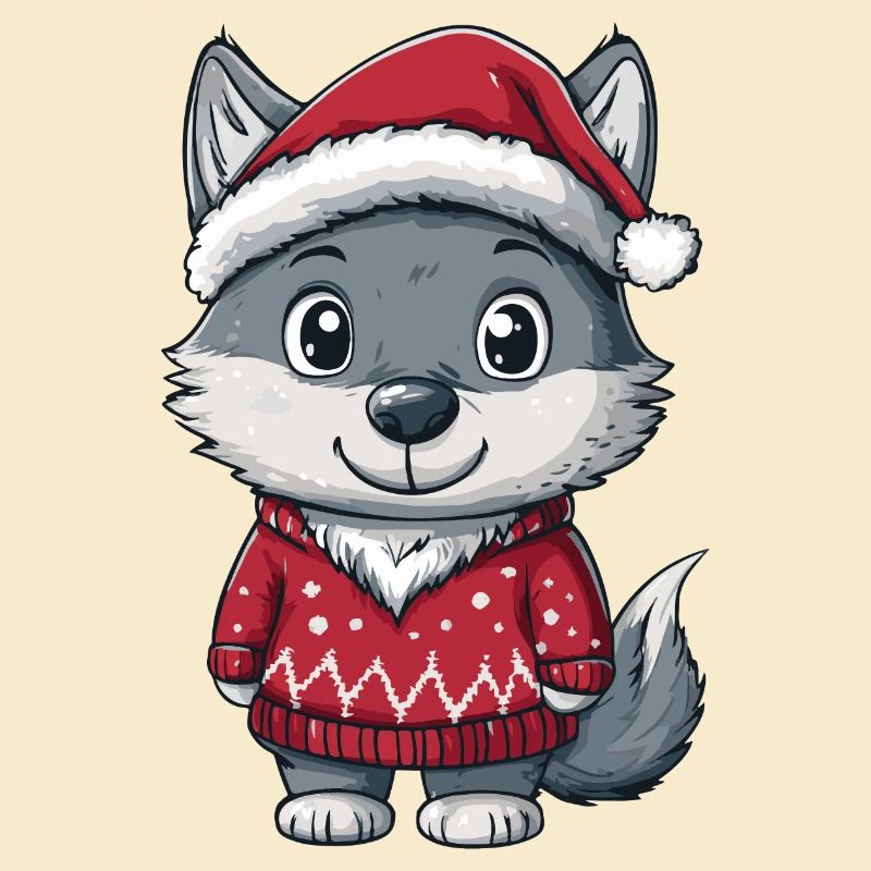 Wolf Christmas Comic
