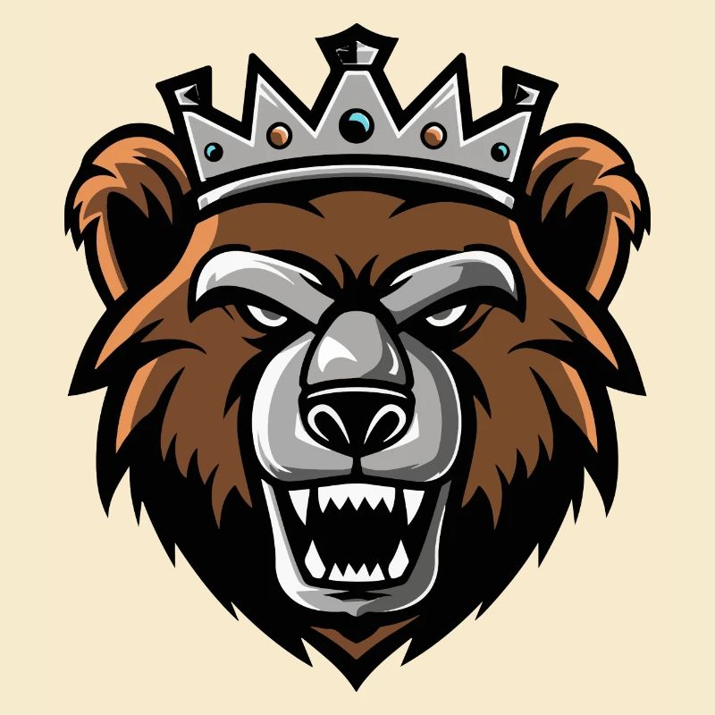 Bear Head Crown
