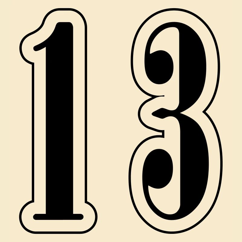 13 Symbole numérique