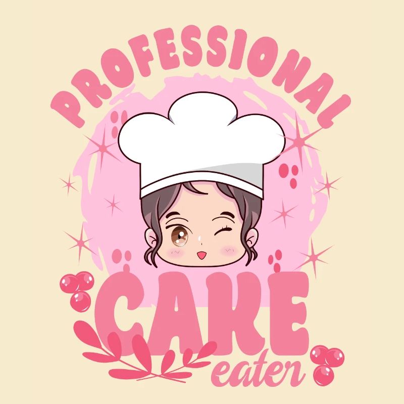 Cake Baker Professional Cake Eater Gift