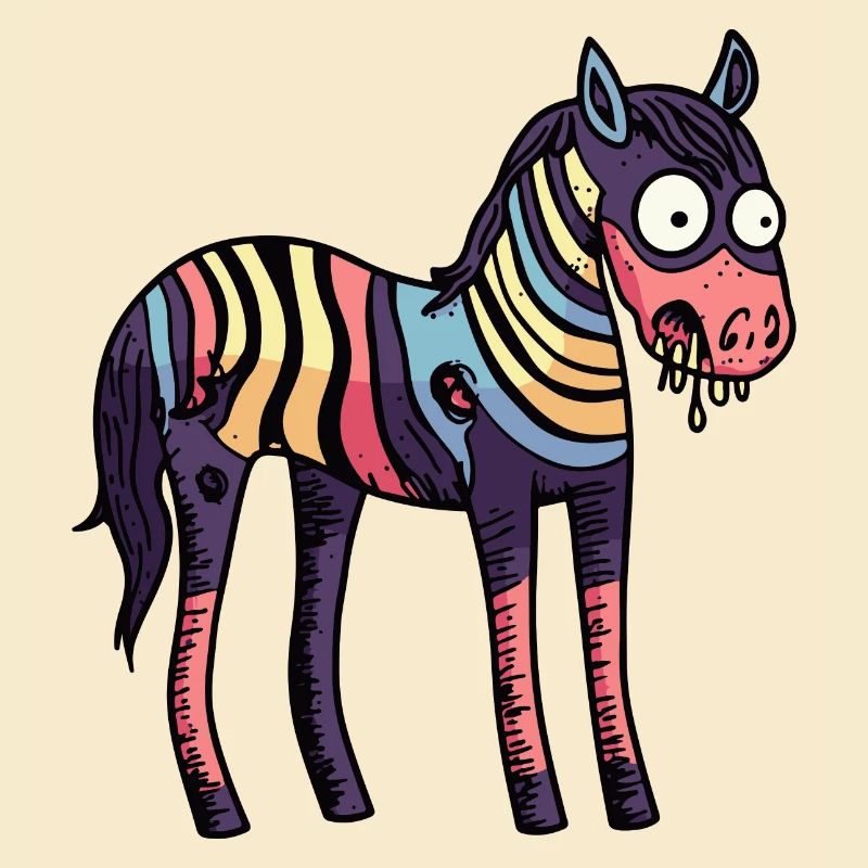 Pferd Halloween Tier