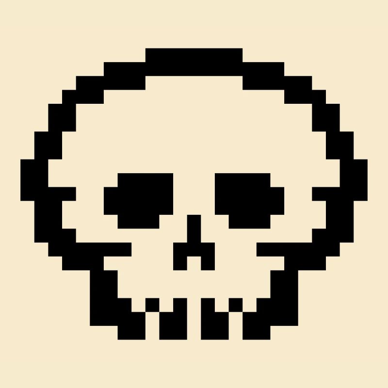 Pixel Skull