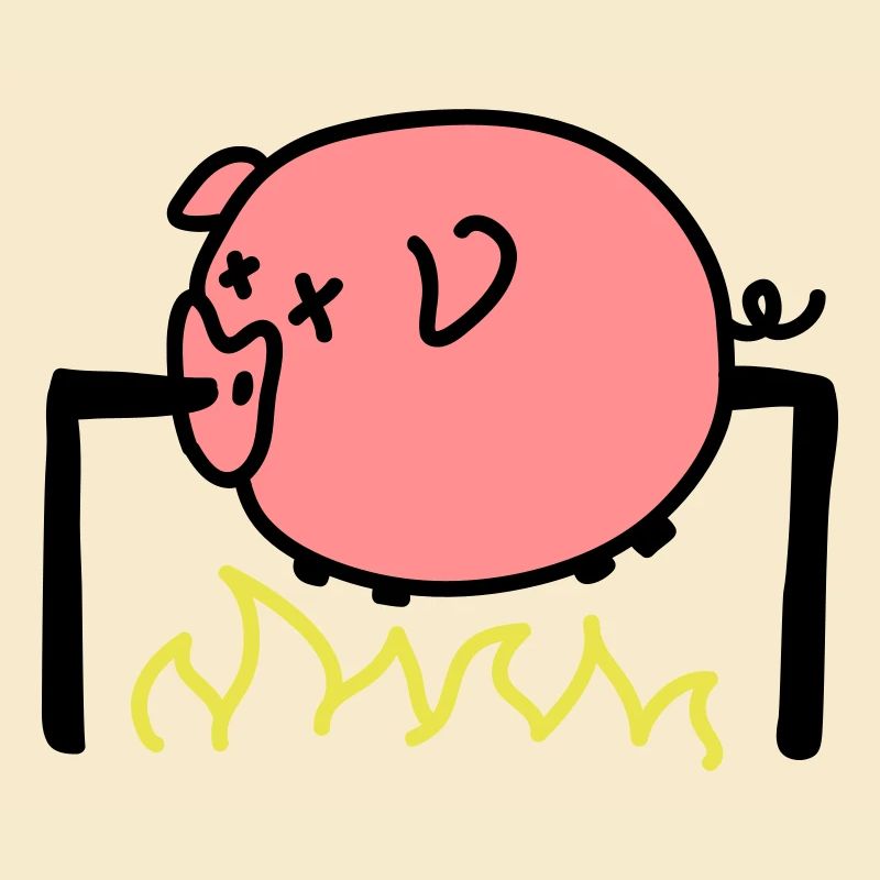 Schwein Grillen