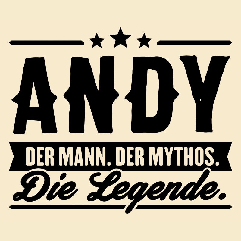 Mann Mythos Legende Andy