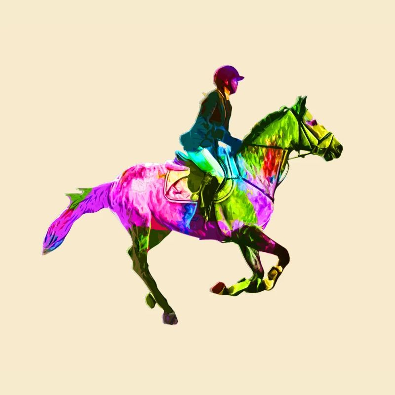 Cavalière colorée