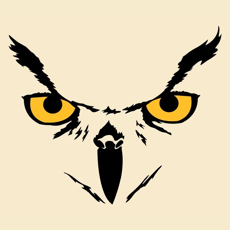 Owl face