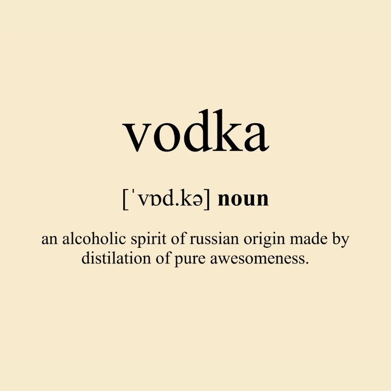 Vodka (Vodka) Definition Dictionary