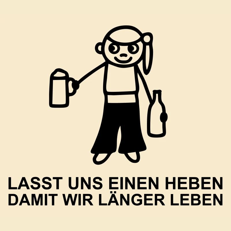 Strichmännchen Trinkspruch