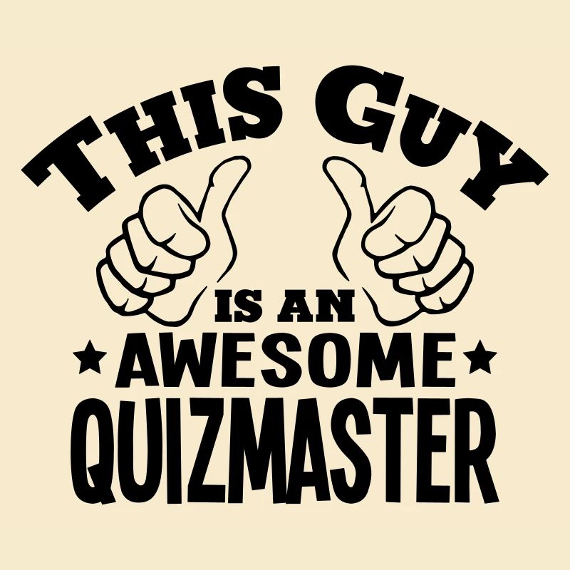 this guy is an awesome quizmaster