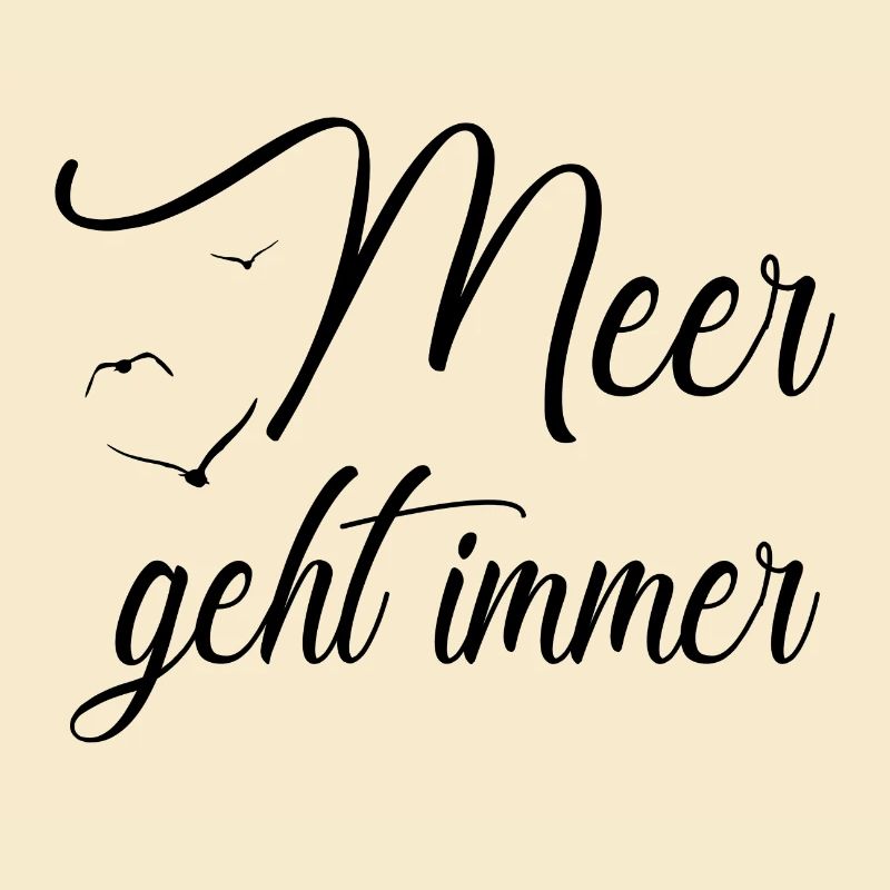 Meer geht immer