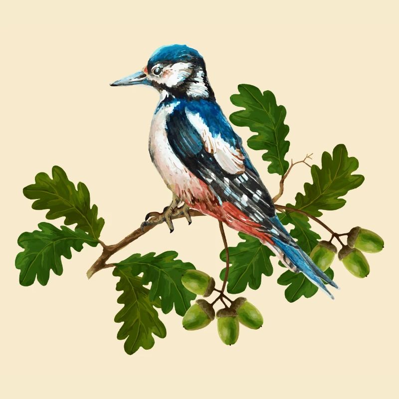 Oiseau coloré