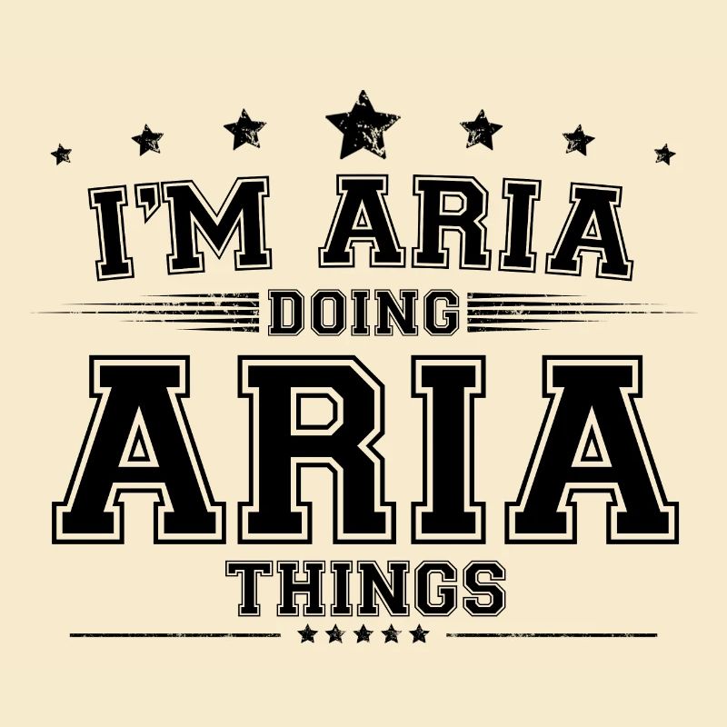 i’m Aria doing Aria things
