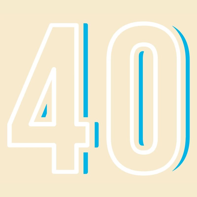 Nummer 40 - Vierzig