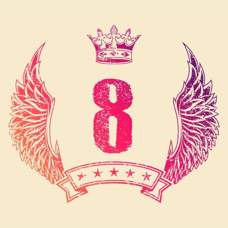 8 Zahl Krone