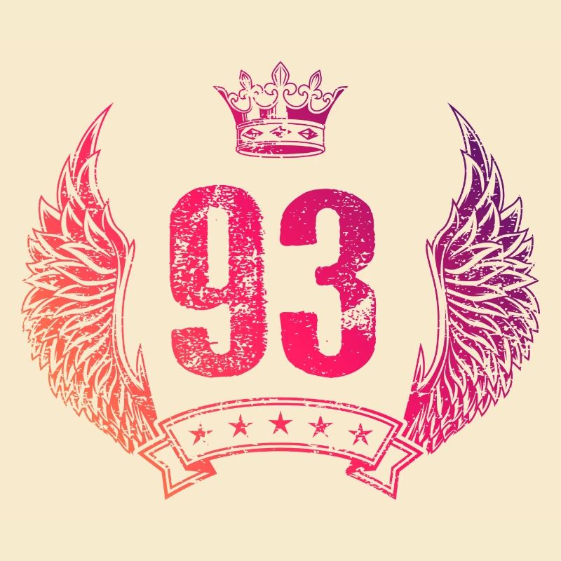 93 Zahl Krone