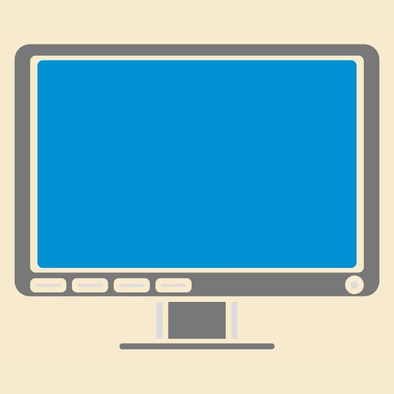Design Bildschirm Anzeige Computer