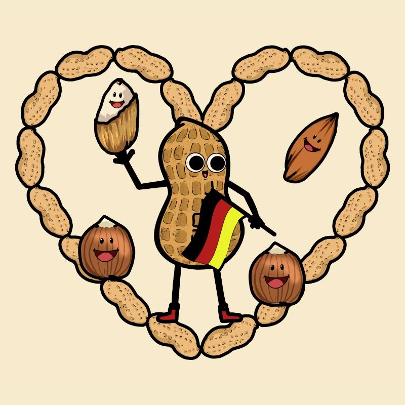 German Nut Peanut German Flag Nuts