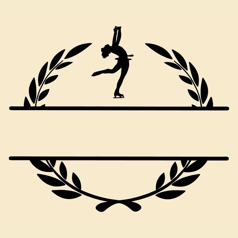 Lorbeerkranz Eiskunstläufer