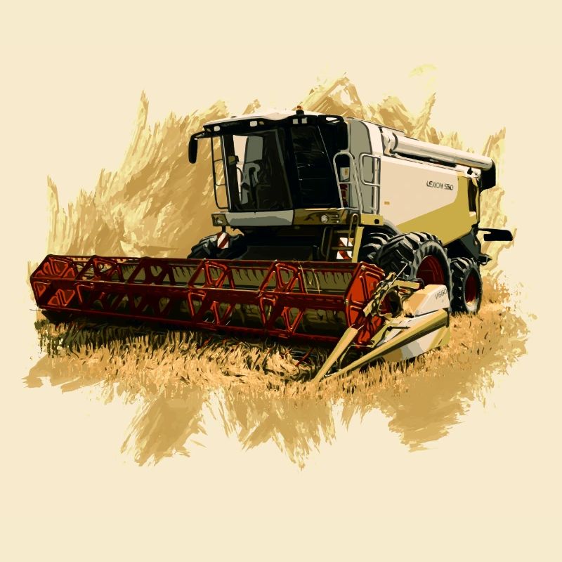 Moissonneuse-batteuse Lexion 550