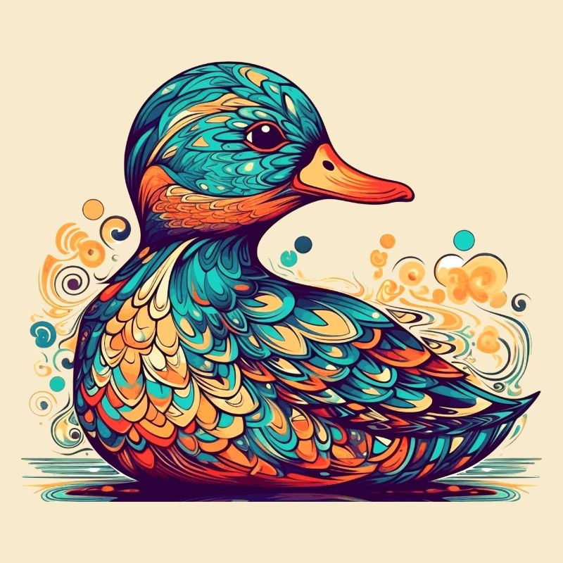 A beautiful duckling or is it an alder?