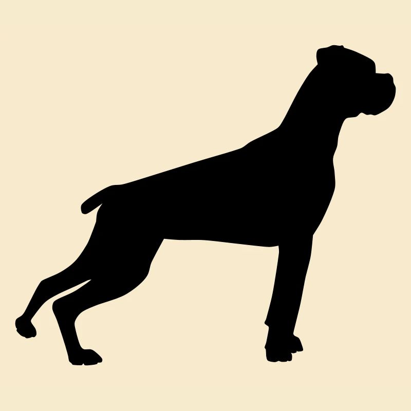 boxer schattenriss 1