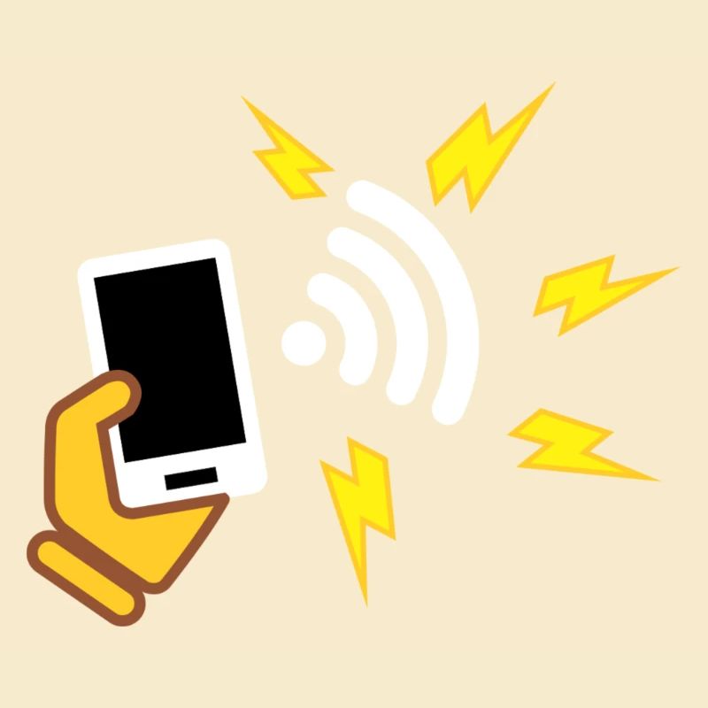 phone with aggressive appearance