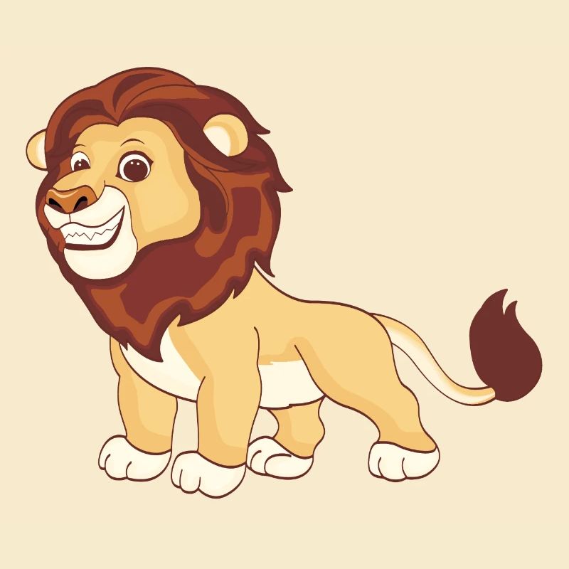 Ein prächtiger Löwe