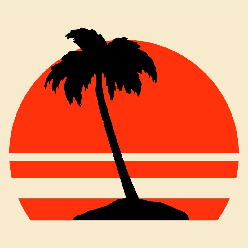 palmen insel