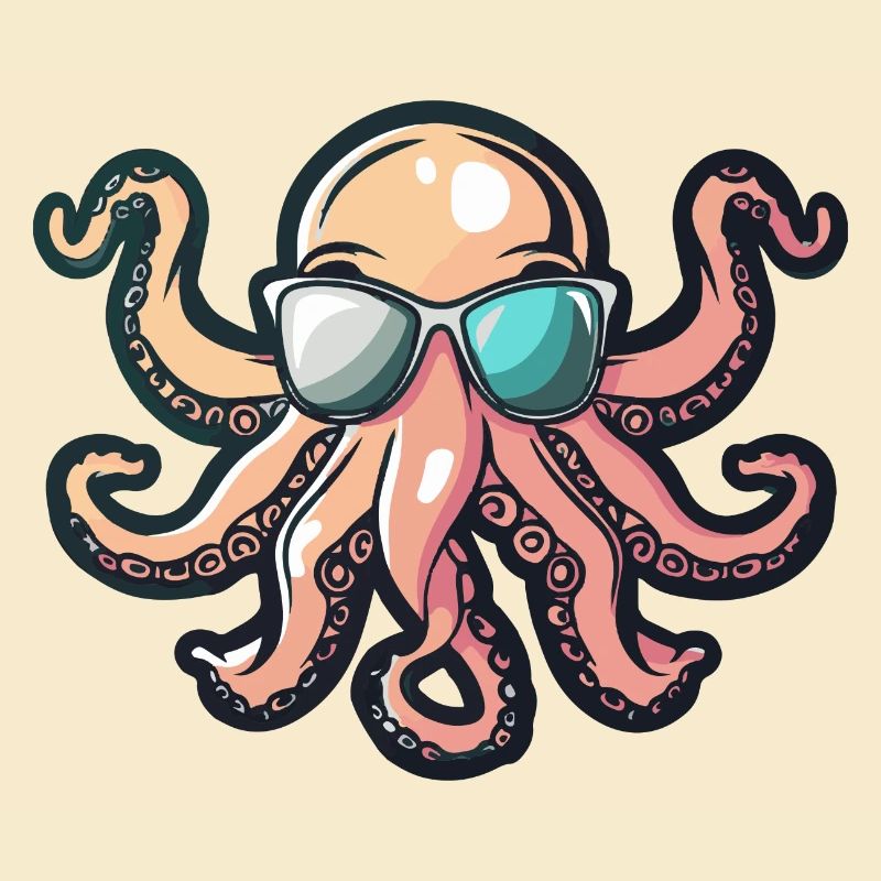 Oktopus Comic Cool