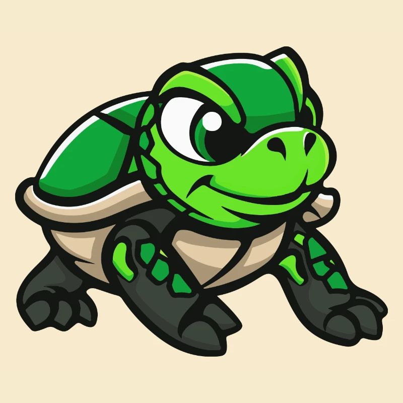 Schildkröte Comic