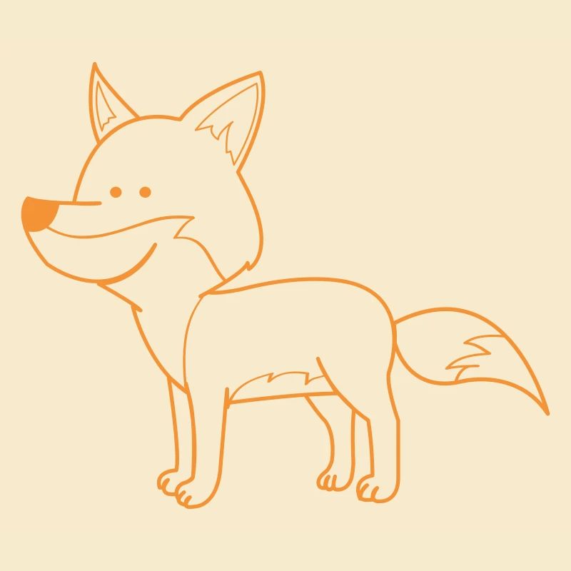 Bande dessinée de renard